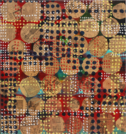 Chinese, Japanese, American Knees by artist Melissa Wen Mitchell